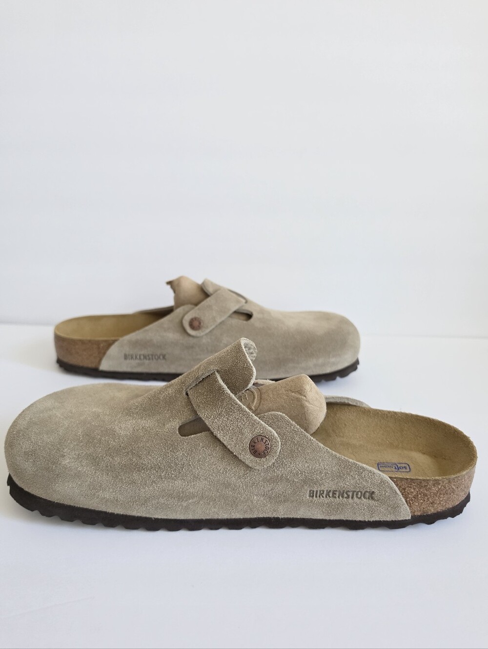 Mens Birkenstock Suede Boston Slip-On 46 - Picture 5 of 7